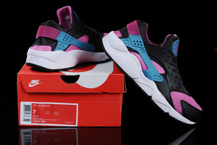 nike huarache noir daim