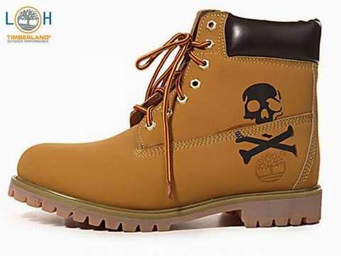chaussure timberland blanche homme